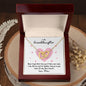 To My Granddaughter | Never Forget That I Love You - Mimi | Interlocking Hearts Necklace - Gift for Birthdays, Graduation, Holidays - ALL4THEGIFTOFIT