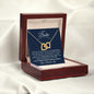 To My Bestie | Best Friend Ever | Interlocking Hearts Necklace - ALL4THEGIFTOFIT