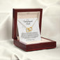 To My Unbiological Aunt | Life Gave Me the Gift of You | Interlocking Hearts Necklace - ALL4THEGIFTOFIT