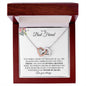 To My Best Friend | We are Sisters by Heart | Interlocking Hearts Necklace - ALL4THEGIFTOFIT