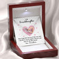 To My Granddaughter | Never Forget That I Love You | Interlocking Hearts Necklace - Gift for Birthdays, Graduation, Holidays - ALL4THEGIFTOFIT