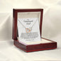 To My Unbiological Aunt | Life Gave Me the Gift of You | Interlocking Hearts Necklace - ALL4THEGIFTOFIT