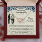 Dear Beautiful Granddaughter | I've Loved You | Interlocking Hearts Necklace - Gift for Birthday - ALL4THEGIFTOFIT