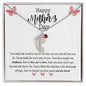 Happy Mother's Day |You are Loved | Baby Feet Necklace with Birthstone - ALL4THEGIFTOFIT