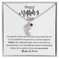 Happy Mother's Day | You are Loved | Baby Feet Necklace with Birthstone - ALL4THEGIFTOFIT