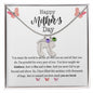 Happy Mother's Day |You are Loved | Baby Feet Necklace with Birthstone - ALL4THEGIFTOFIT