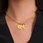 Happy Mother's Day |You are Loved | Baby Feet Necklace with Birthstone - ALL4THEGIFTOFIT