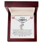 Happy Mother's Day |You are Loved | Baby Feet Necklace with Birthstone - ALL4THEGIFTOFIT