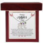 Happy Mother's Day |You are Loved | Baby Feet Necklace with Birthstone - ALL4THEGIFTOFIT