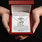 Happy Mother's Day | You are Loved | Baby Feet Necklace with Birthstone - ALL4THEGIFTOFIT