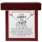 Happy Mother's Day |You are Loved | Baby Feet Necklace with Birthstone - ALL4THEGIFTOFIT