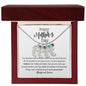 Happy Mother's Day | You are Loved | Baby Feet Necklace with Birthstone - ALL4THEGIFTOFIT
