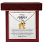 Happy Mother's Day | You are Loved | Baby Feet Necklace with Birthstone - ALL4THEGIFTOFIT