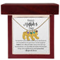 Happy Mother's Day | You are Loved | Baby Feet Necklace with Birthstone - ALL4THEGIFTOFIT