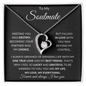To My Soulmate | My One True Love | Forever Love Necklace - Gift for Wife, Fiance, Girlfriend - ALL4THEGIFTOFIT