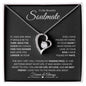 To My Beautiful Soulmate | I Love You to the Moon & Back | Forever Love Necklace - Gift for Wife, Fiance, Girlfriend - ALL4THEGIFTOFIT