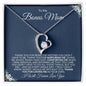 To My Bonus Mom | Thank You For Loving Me | Forever Love Necklace | Gift for Mother's Day, Birthdays, Holidays - ALL4THEGIFTOFIT