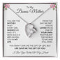 To My Bonus Mother | Life Gave Me the Gift of You | Forever Love Necklace - Gift for Mother's Day, Birthdays, Holidays - ALL4THEGIFTOFIT