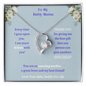 To My Baby Mama | Love Your Baby Daddy | Forever Love Necklace - ALL4THEGIFTOFIT