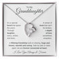 To My Granddaughter | Forever Connected at Heart | Forever Love Necklace - Gift for Birthday, Holidays, Just Because - ALL4THEGIFTOFIT