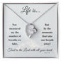 Life Is... | Forever Love Necklace - Gift for Easter, Confirmation, Holidays - ALL4THEGIFTOFIT