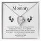 To My Mommy | Close To Your Heart | Forever Love Necklace - Gift for Mother's Day, Mom to Be, Baby Shower Gift, Expecting Mother, Pregnancy - ALL4THEGIFTOFIT