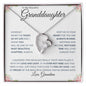 To My Beautiful Granddaughter | Always in My Heart | Love Grandma - ALL4THEGIFTOFIT