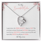 To My Beautiful Mother | I am Proud to Call You Mom | Forever Love Necklace - ALL4THEGIFTOFIT