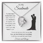 To My Soulmate | My Love, My Everything | Forever Love Necklace - Gift for Wife, Fiance, Girlfriend - ALL4THEGIFTOFIT