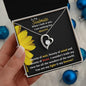 To My Soulmate | When I Look At You I See Nothing But Beauty | Forever Love Necklace - Gift for Wife, Fiancée, Girlfriend - ALL4THEGIFTOFIT