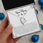To An Amazing New Mom - Rewarding Blessing | Forever Love Necklace - Gift for Mother's Day, First Time Moms, Baby Shower Gift, - ALL4THEGIFTOFIT