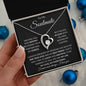 To My Soulmate | My One True Love | Forever Love Necklace - Gift for Wife, Fiance, Girlfriend - ALL4THEGIFTOFIT
