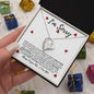 I'm Sorry | Please Forgive Me | Forever Love Necklace - Gift for Wife, Soulmate, Fiancée, Girlfriend - ALL4THEGIFTOFIT