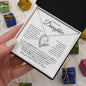 To My Lovely Daughter | You are My Greatest Gift | Forever Love Necklace - ALL4THEGIFTOFIT