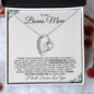 To My Bonus Mom | Thank You for Loving Me | Forever Love Necklace - Gift for Mother's Day, Birthdays, Holidays - ALL4THEGIFTOFIT