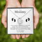 To My Mommy | Close To Your Heart | Forever Love Necklace - Gift for Wife, Mom-To-Be, Soulmate, Fiancée, Girlfriend - ALL4THEGIFTOFIT