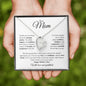 Dear Mom | Most Amazing Mother | Forever Love Necklace - Gift for Mother's Day, Birthday, Holidays, Just Because - ALL4THEGIFTOFIT