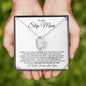 To My Step Mom | I Will Forever Love You | Forever Love Necklace - Gift for Mother's Day, Birthdays, Holidays - ALL4THEGIFTOFIT