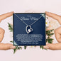 To My Bonus Mom | Thank You For Loving Me | Forever Love Necklace | Gift for Mother's Day, Birthdays, Holidays - ALL4THEGIFTOFIT