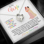 To My Wife | You're My Everything | Forever Love Necklace - Gift for Soulmate, Valentine's, Birthday, Anniversary - ALL4THEGIFTOFIT