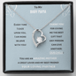 To My Baby Mama | Your Loving Partner | Forever Love Necklace - ALL4THEGIFTOFIT