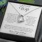 To My Beautiful Wife | Yours Forever & Always | Forever Love Necklace - ALL4THEGIFTOFIT