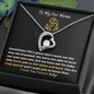 To My Fur Mama | I Love You Furever Baby! | Forever Love Necklace - ALL4THEGIFTOFIT
