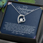 To My Unbiological Mom | Life Gave Me the Gift of You | Forever Love Necklace - ALL4THEGIFTOFIT