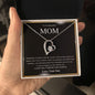 To My Beautiful Mom | Forever and Always - Son | Forever Love Necklace - Gift for Mother's Day, Birthday, Holidays - ALL4THEGIFTOFIT