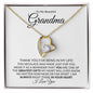 To My Beautiful Grandma | Always In Your Heart | Forever Love Necklace - Gift for Mother's Day, Birthday, Holidays - ALL4THEGIFTOFIT