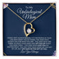 To My Unbiological Mom | Life Gave Me the Gift of You | Forever Love Necklace - ALL4THEGIFTOFIT