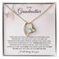 To My Grandmother | Life Gave Me The Gift Of You | Forever Love Necklace - Gift for Mother's Day. Birthday, Holidays - ALL4THEGIFTOFIT