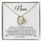 To My Nana | One of My Greatest Gifts | Forever Love Necklace - Gift for Mother's Day, Birthday, Holidays - ALL4THEGIFTOFIT