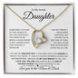 To My Lovely Daughter | You are My Greatest Gift | Forever Love Necklace - ALL4THEGIFTOFIT